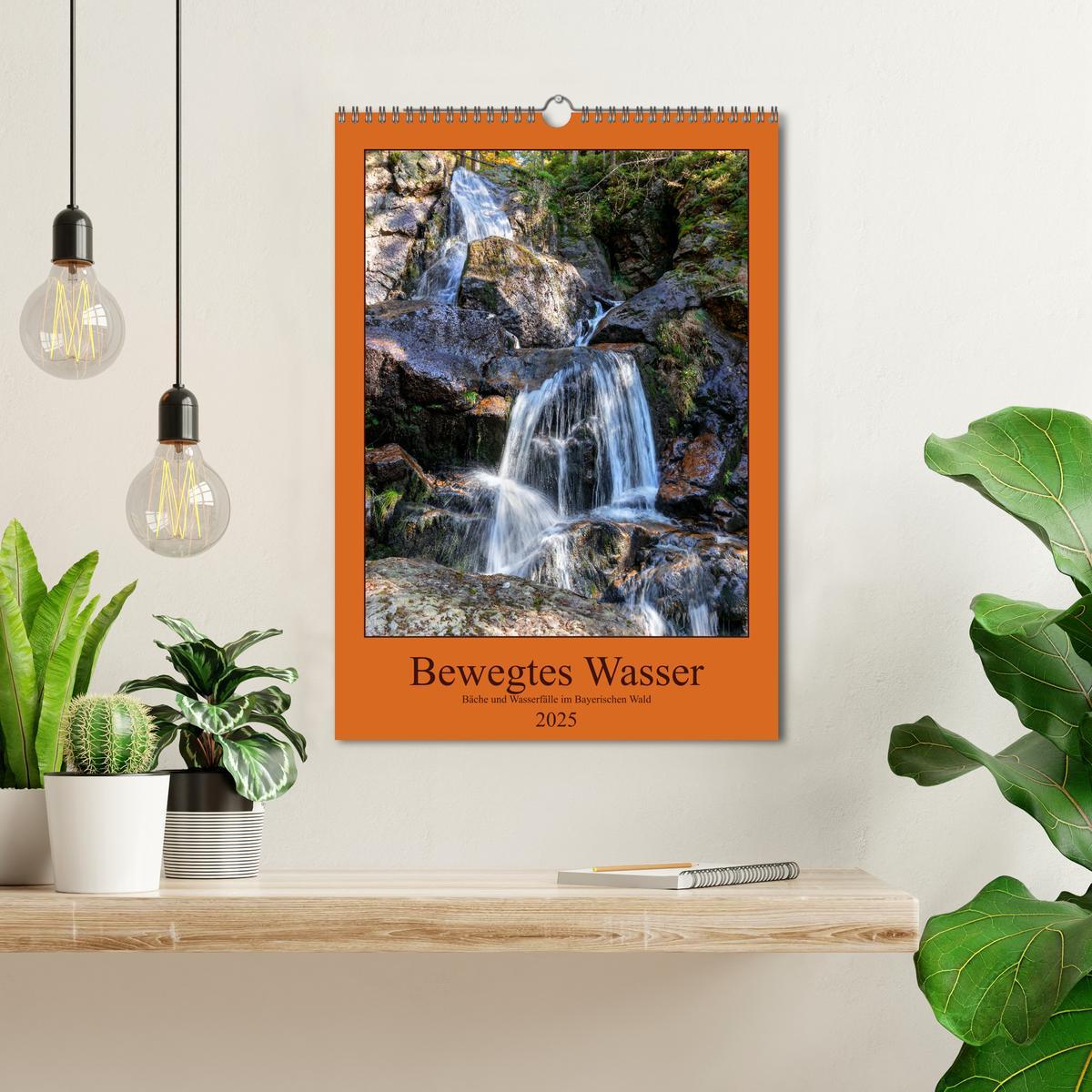 Bild: 9783435924776 | Bewegtes Wasser (Wandkalender 2025 DIN A3 hoch), CALVENDO...