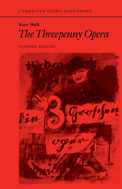 Cover: 9780521338882 | Kurt Weill | The Threepenny Opera | Stephen Hinton (u. a.) | Buch