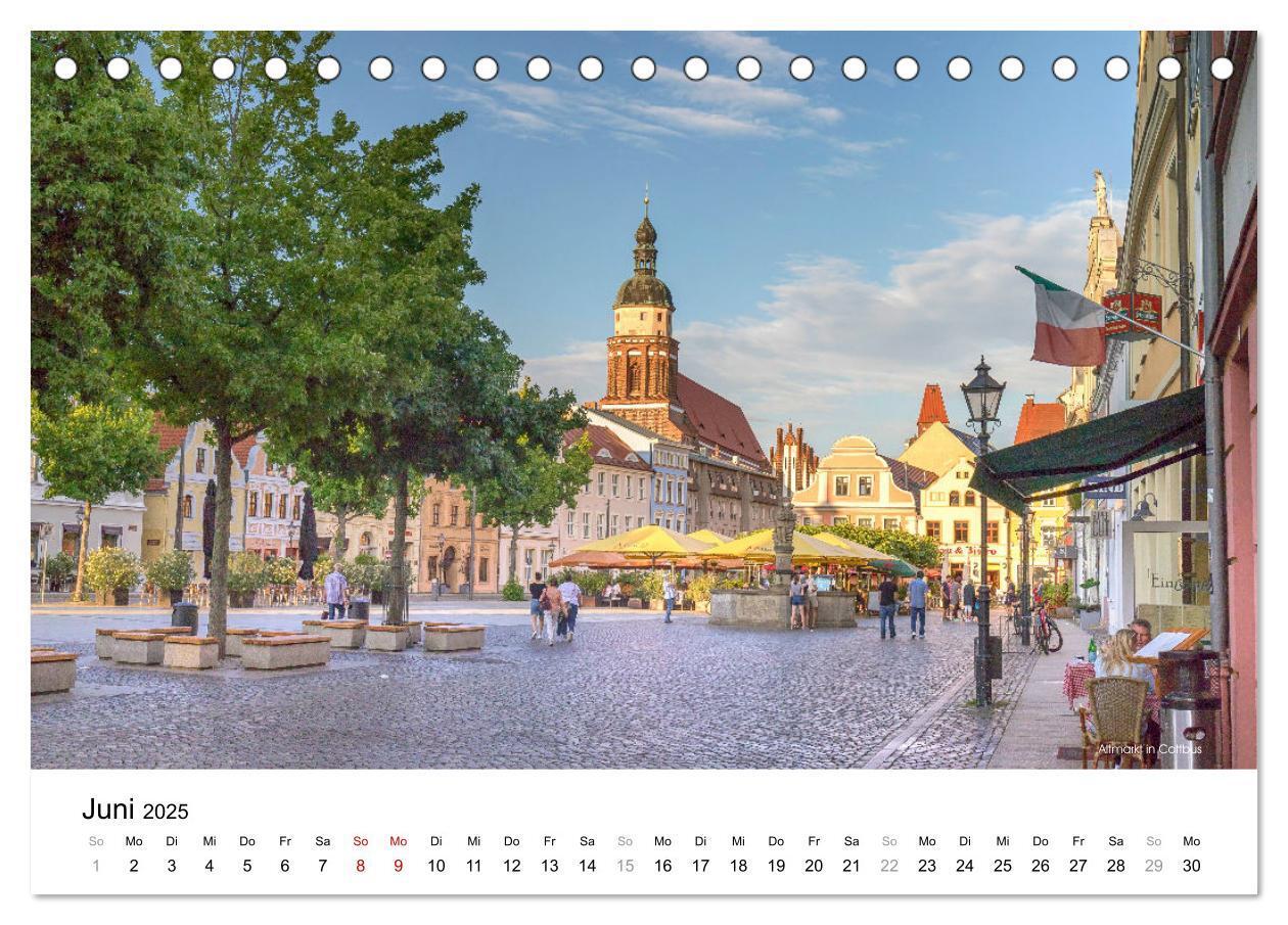 Bild: 9783383926853 | Die Lausitz - Landmarken der Nieder- und Oberlausitz (Tischkalender...