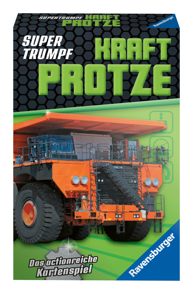 Cover: 4005556206957 | Ravensburger Kartenspiel, Supertrumpf Kraftprotze 20695, Quartett...