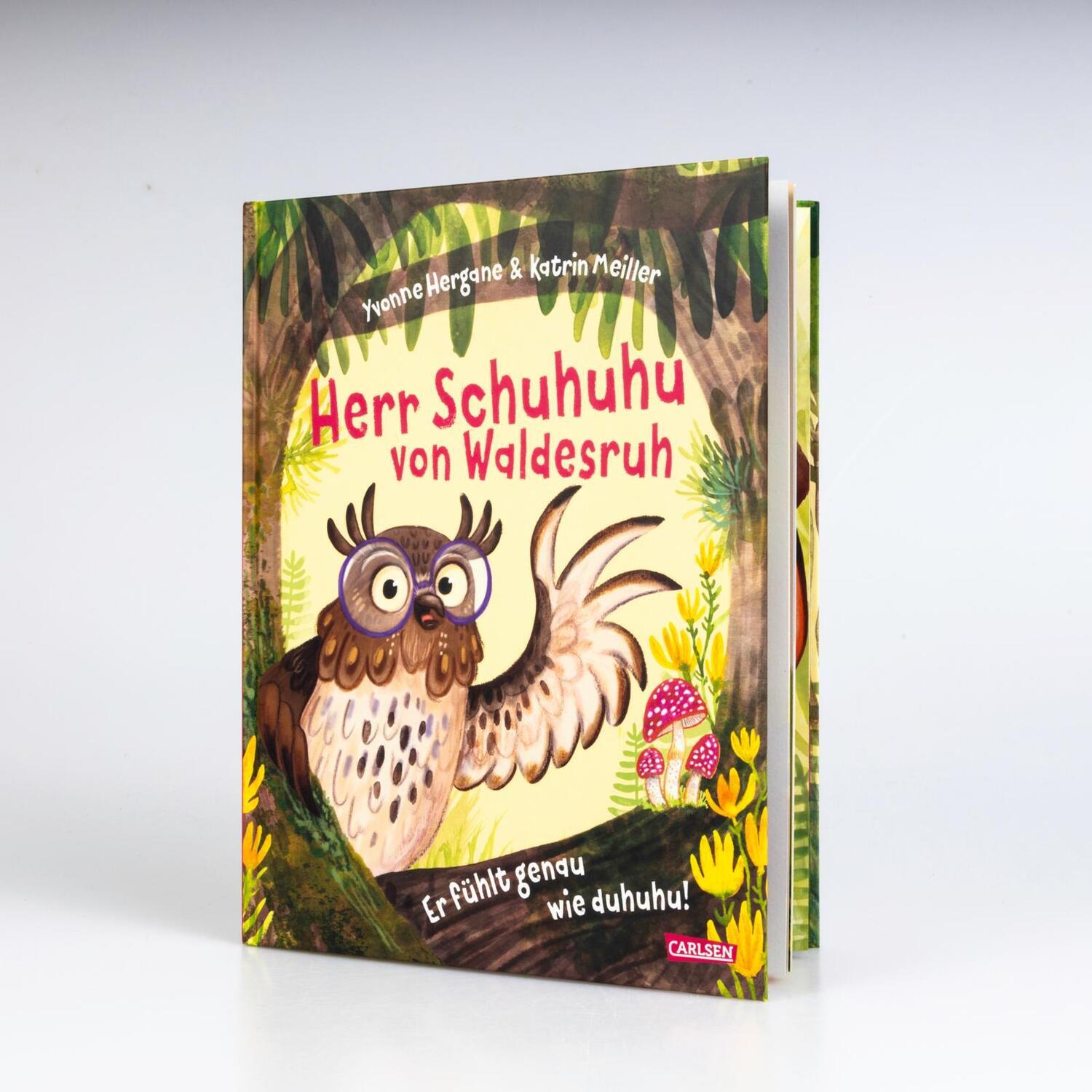 Bild: 9783551522351 | Herr Schuhuhu von Waldesruh | Yvonne Hergane | Buch | 32 S. | Deutsch