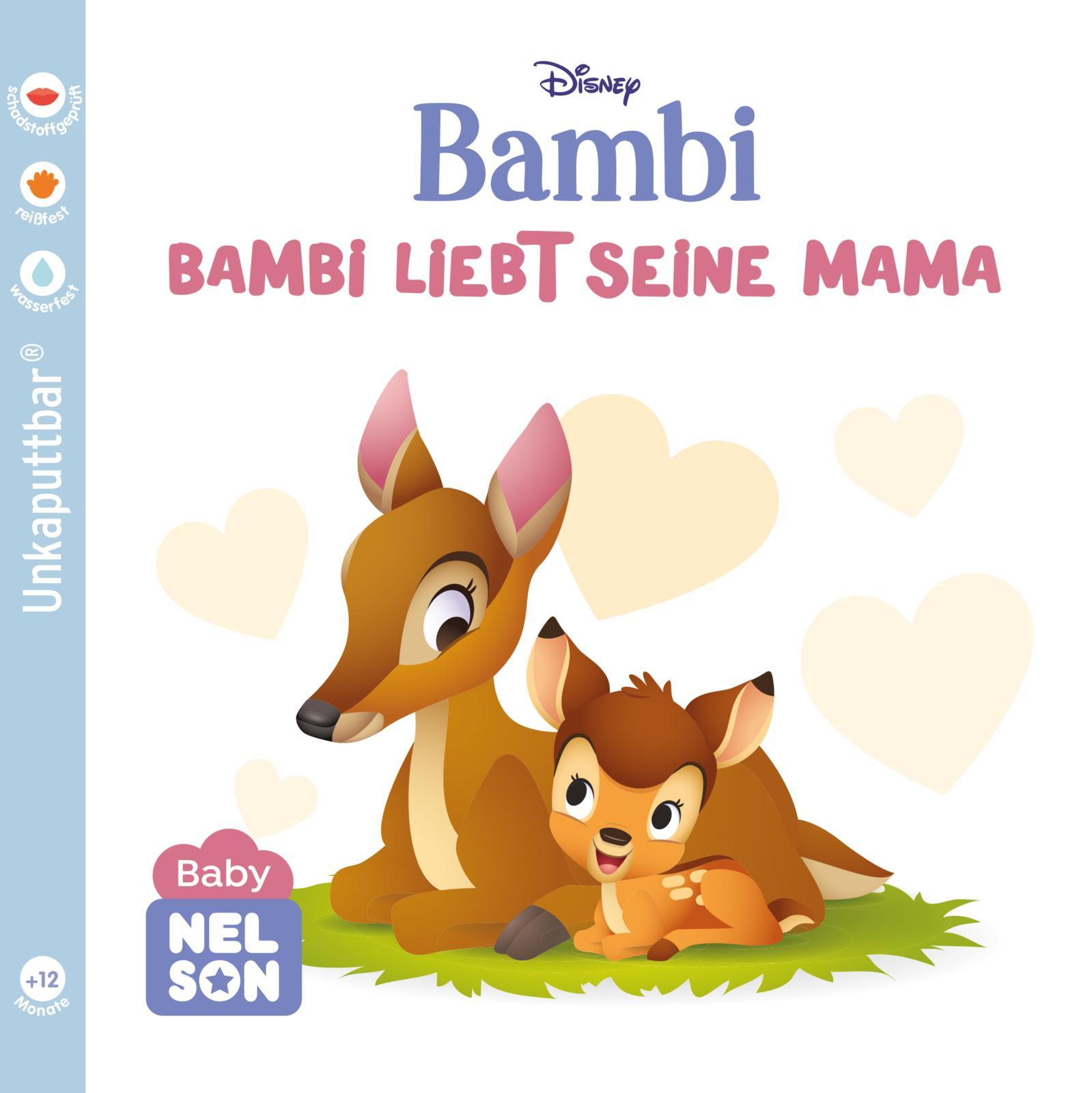 Cover: 9783845127637 | Baby Nelson (unkaputtbar) 6: Disney: Bambi liebt seine Mama | Buch