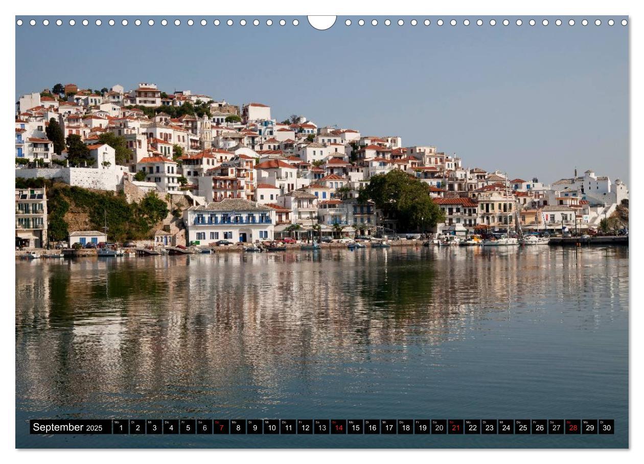 Bild: 9783435741472 | Skiathos + Skopelos (Wandkalender 2025 DIN A3 quer), CALVENDO...