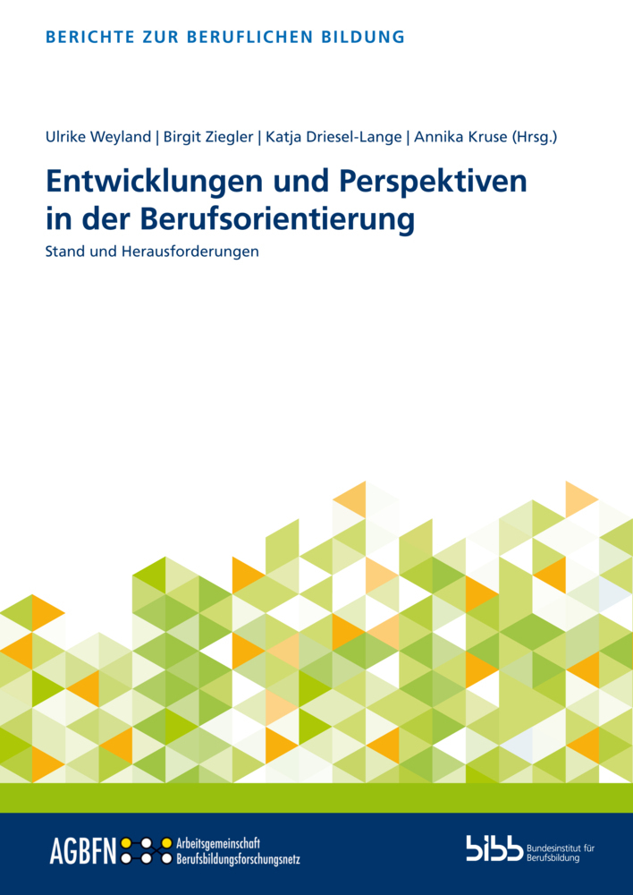 Cover: 9783847429258 | Entwicklungen und Perspektiven in der Berufsorientierung | Taschenbuch