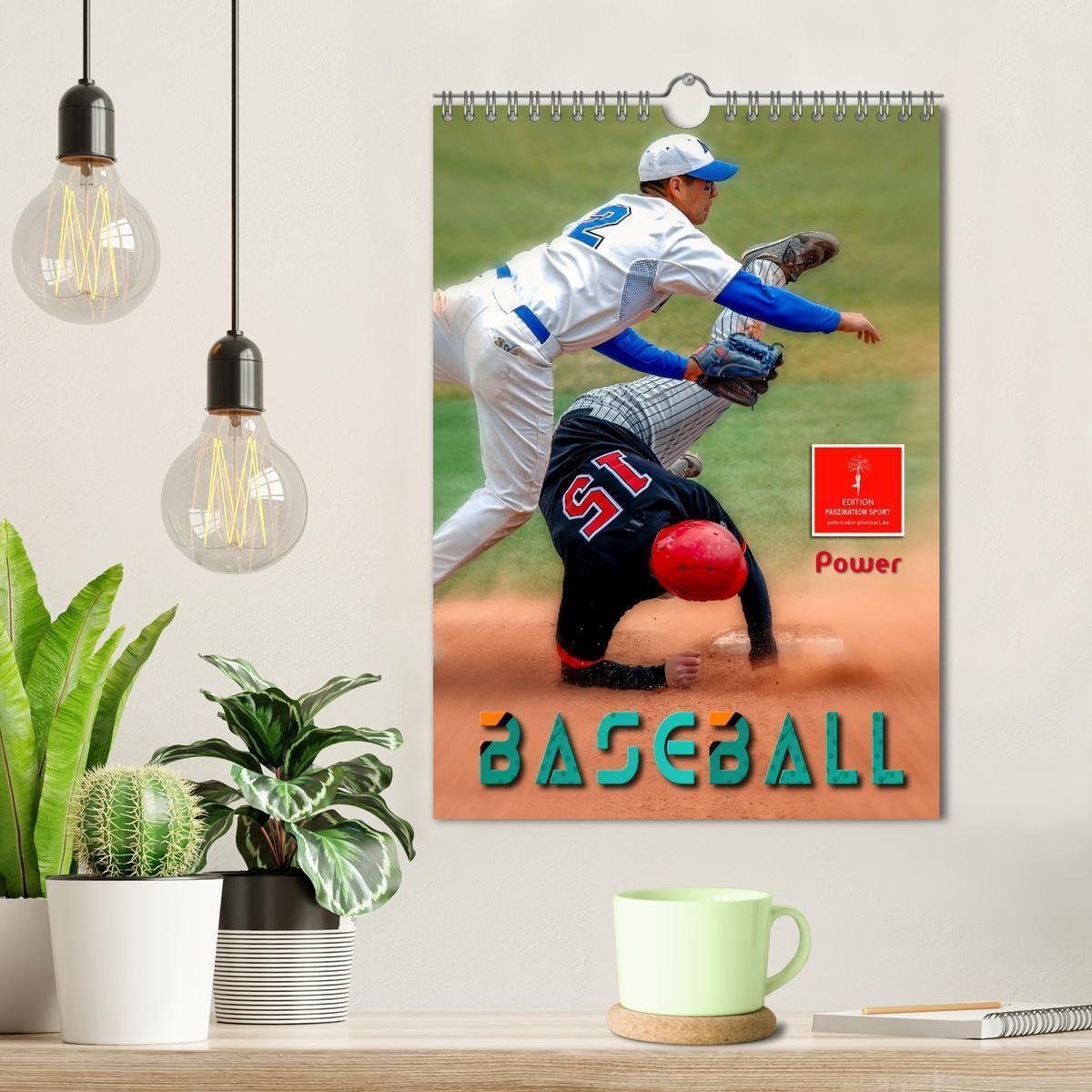 Bild: 9783435889181 | Baseball Power (Wandkalender 2025 DIN A4 hoch), CALVENDO...