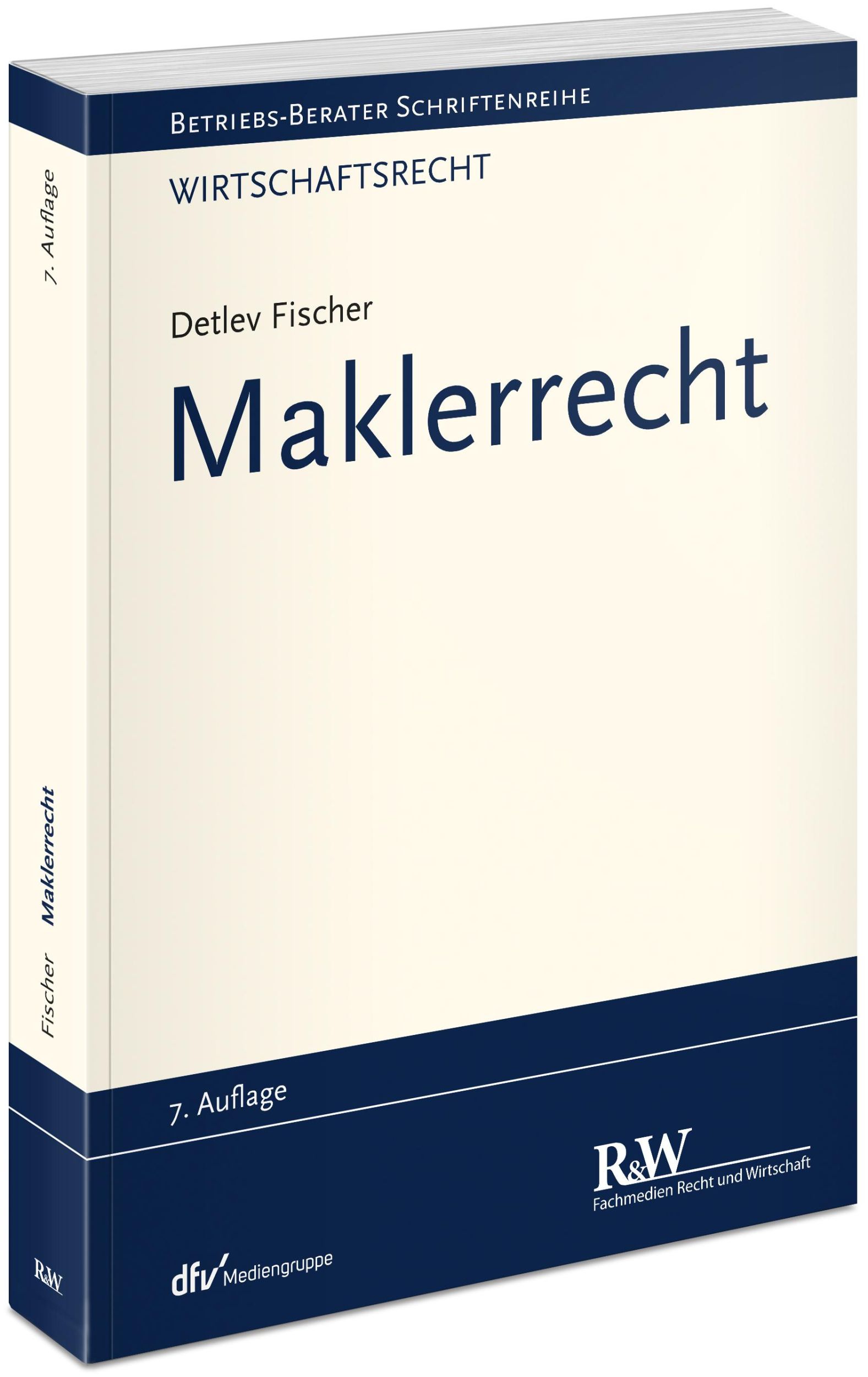 Cover: 9783800518432 | Maklerrecht | Detlev Fischer | Taschenbuch | XXI | Deutsch | 2023