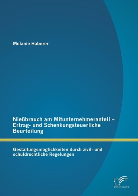 Cover: 9783958508545 | Nießbrauch am Mitunternehmeranteil - Ertrag- und...