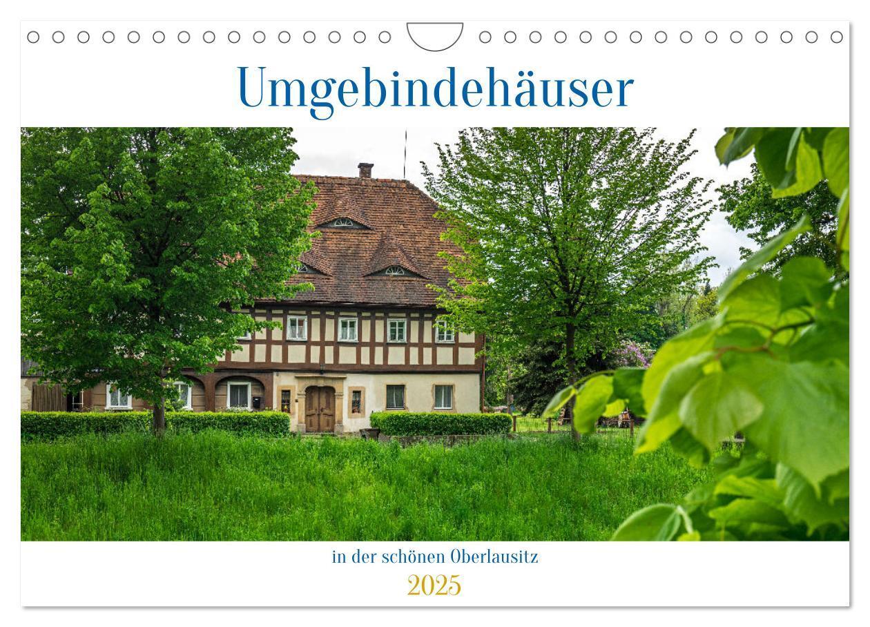 Cover: 9783383918407 | Umgebindehäuser in der schönen Oberlausitz (Wandkalender 2025 DIN...