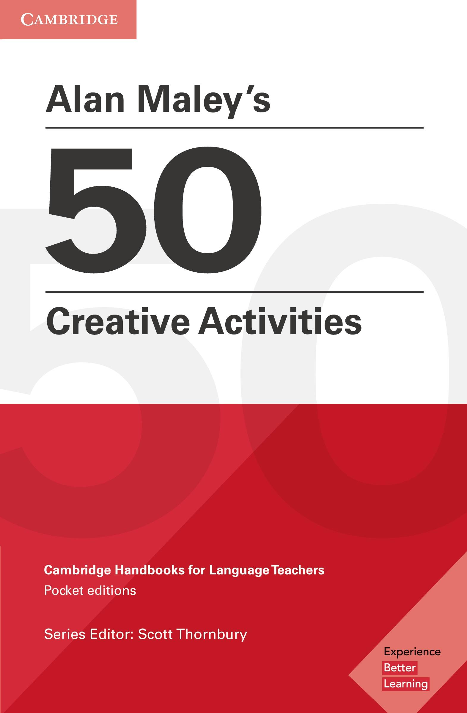 Cover: 9781108457767 | Alan Maley's 50 Creative Activities | Alan Maley | Taschenbuch | 2018