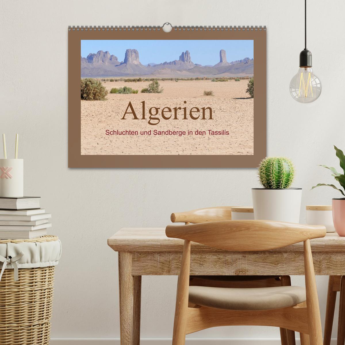 Bild: 9783435107759 | Algerien - Schluchten und Sandberge in den Tassilis (Wandkalender...