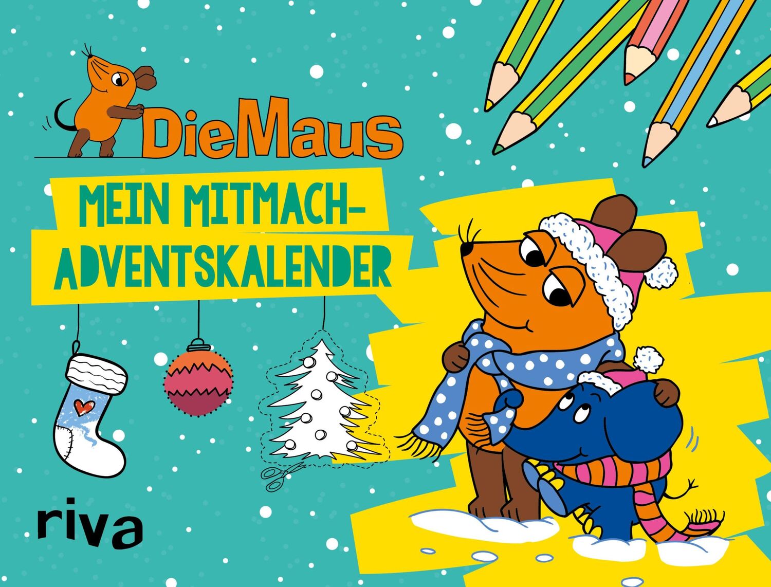 Cover: 9783742315526 | Die Maus - Mein Mitmach-Adventskalender | Kalender | 100 S. | Deutsch