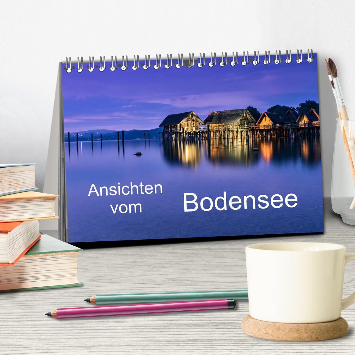 Bild: 9783435412228 | Ansichten vom Bodensee (Tischkalender 2025 DIN A5 quer), CALVENDO...