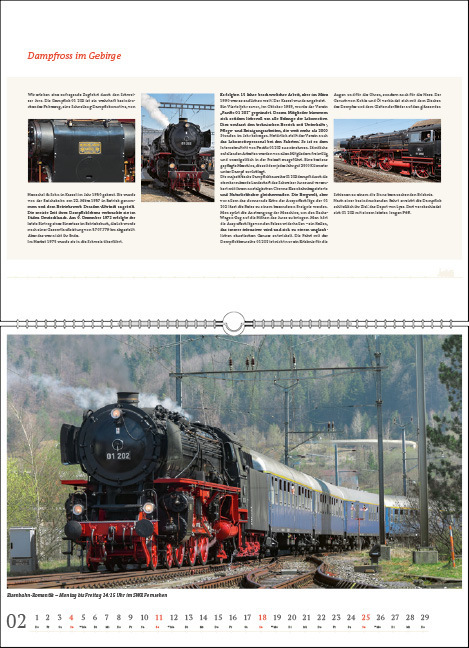 Bild: 9783861923213 | Eisenbahn-Romantik 2024 | Der Kalender zur SWR Serie | Ortloff | 2024