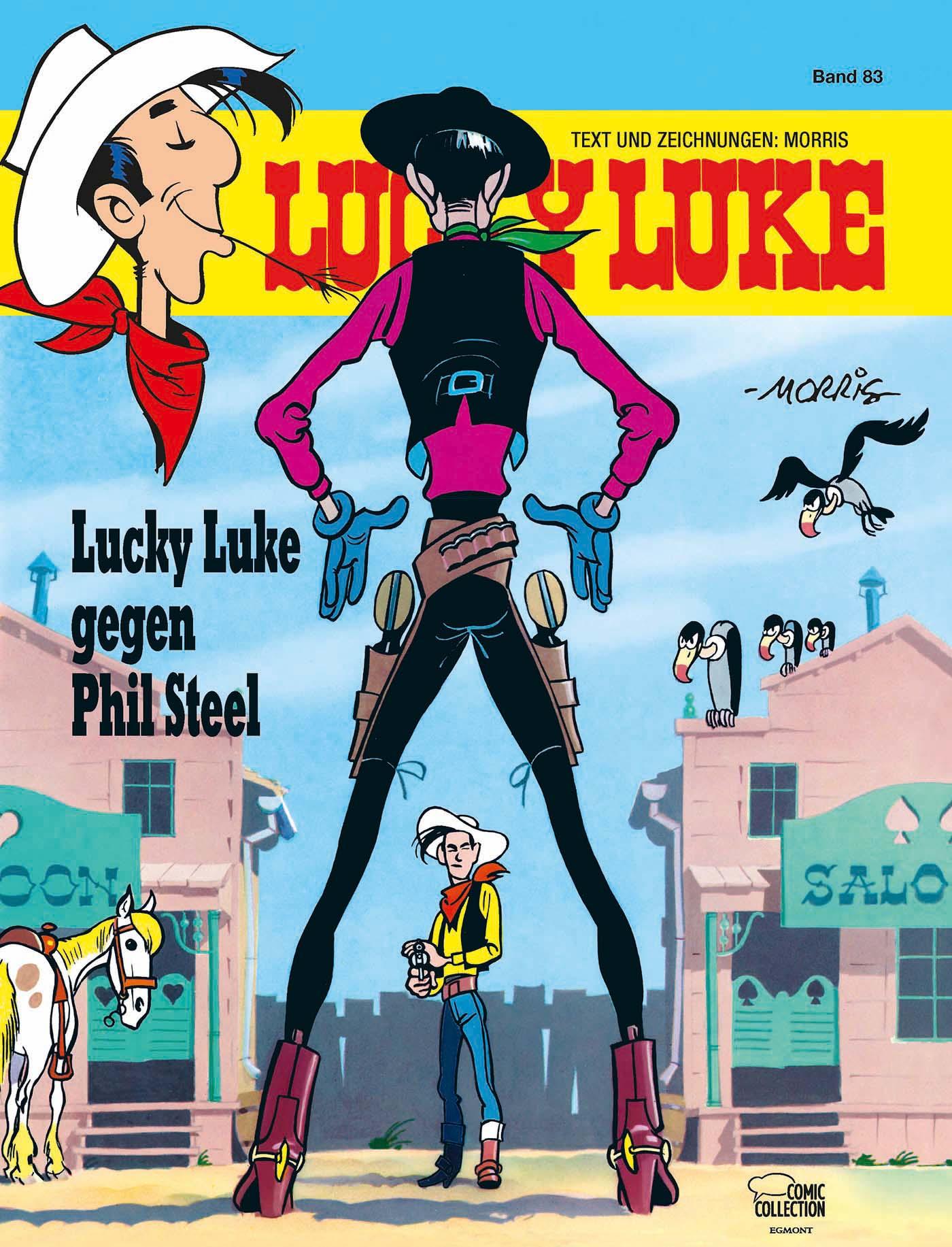 Cover: 9783770438198 | Lucky Luke 83 - Lucky Luke gegen Phil Steel | Morris | Buch | 48 S.