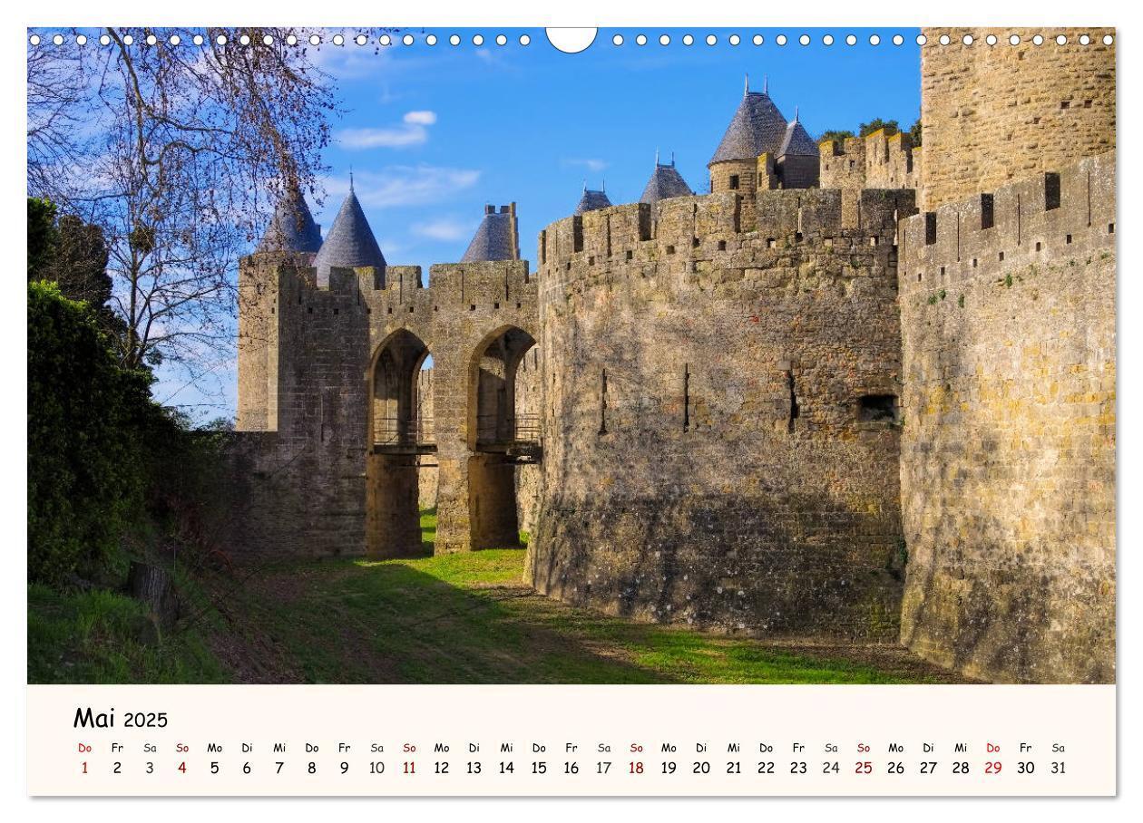 Bild: 9783435455676 | Cite von Carcassonne - Zeitreise ins Mittelalter (Wandkalender 2025...