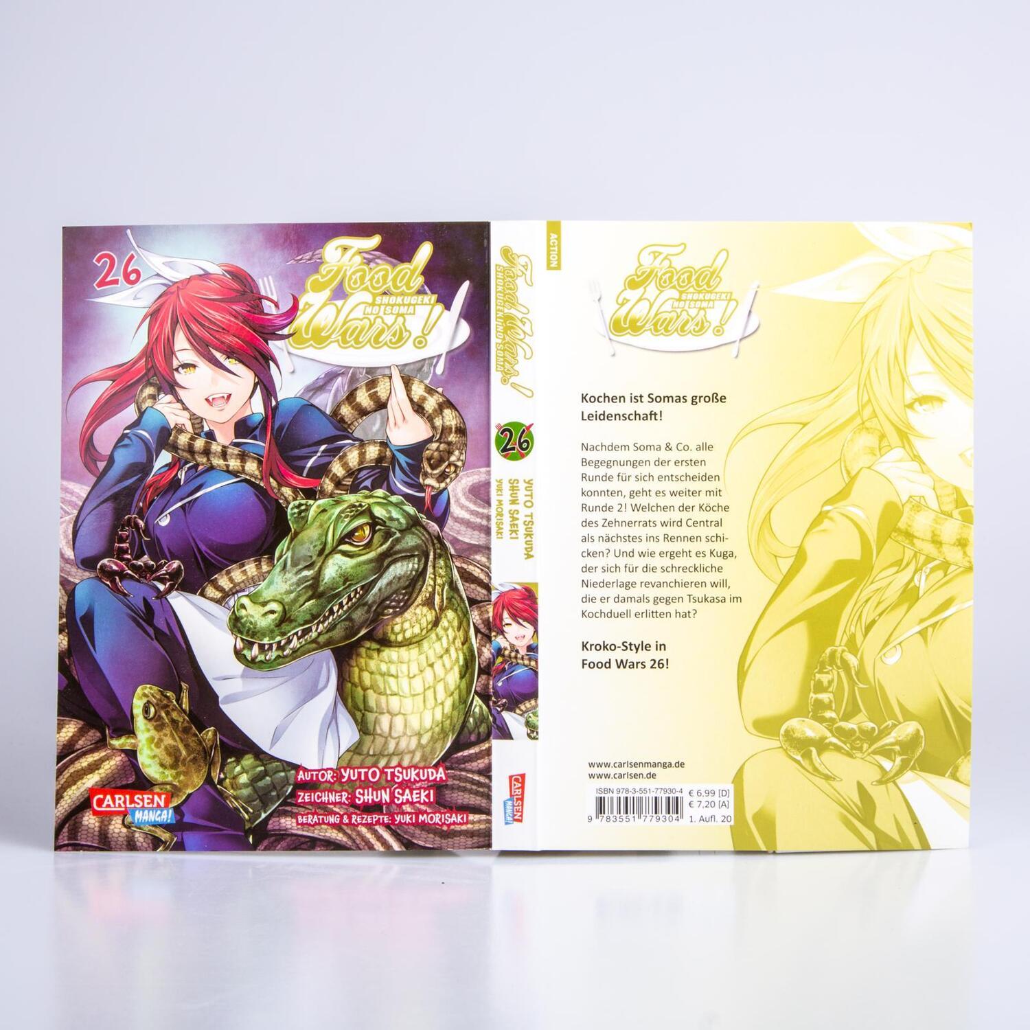 Bild: 9783551779304 | Food Wars - Shokugeki No Soma 26 | Yuto Tsukuda (u. a.) | Taschenbuch