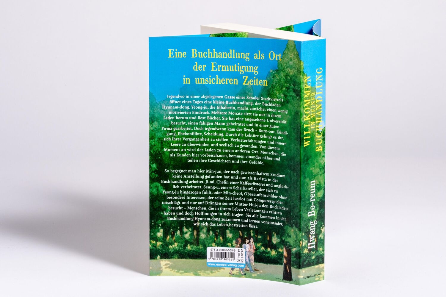 Rückseite: 9783958905559 | Willkommen in meiner Buchhandlung | Hwang Bo-reum | Taschenbuch | 2023