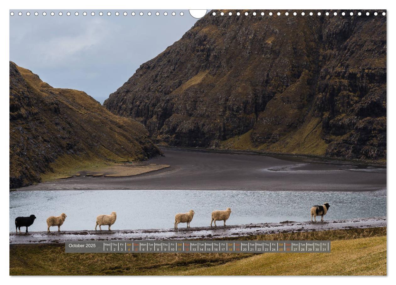 Bild: 9781325949793 | Spectacular beauty - Faroe Islands (Wall Calendar 2025 DIN A3...