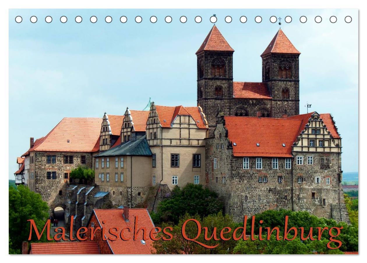 Cover: 9783435727834 | Malerisches Quedlinburg (Tischkalender 2025 DIN A5 quer), CALVENDO...