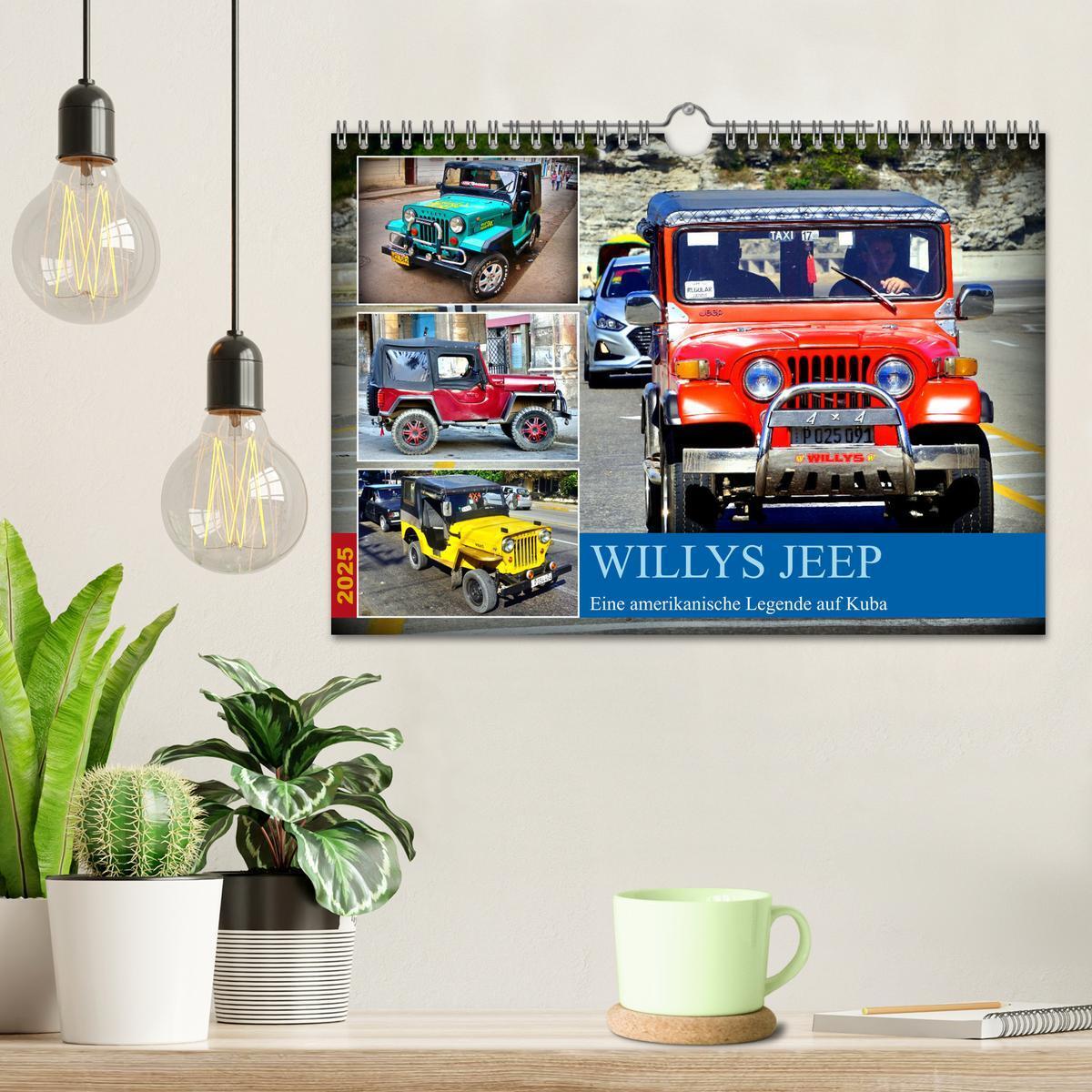 Bild: 9783383785085 | Willys Jeep - Eine amerikanische Legende auf Kuba (Wandkalender...