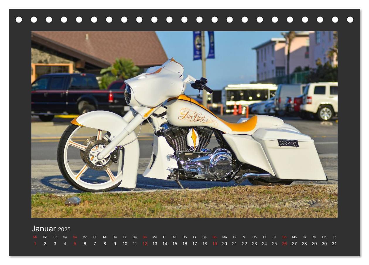 Bild: 9783435787753 | BEST OF HARLEY-DAVIDSON BAGGER-STYLE (Tischkalender 2025 DIN A5...