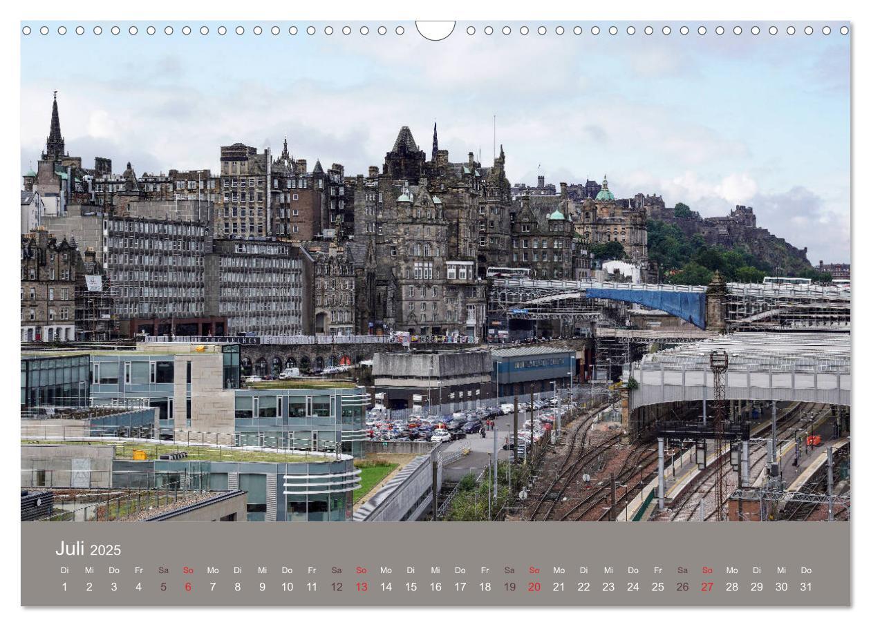 Bild: 9783435204489 | Edinburgh - Lebendige Metropole (Wandkalender 2025 DIN A3 quer),...