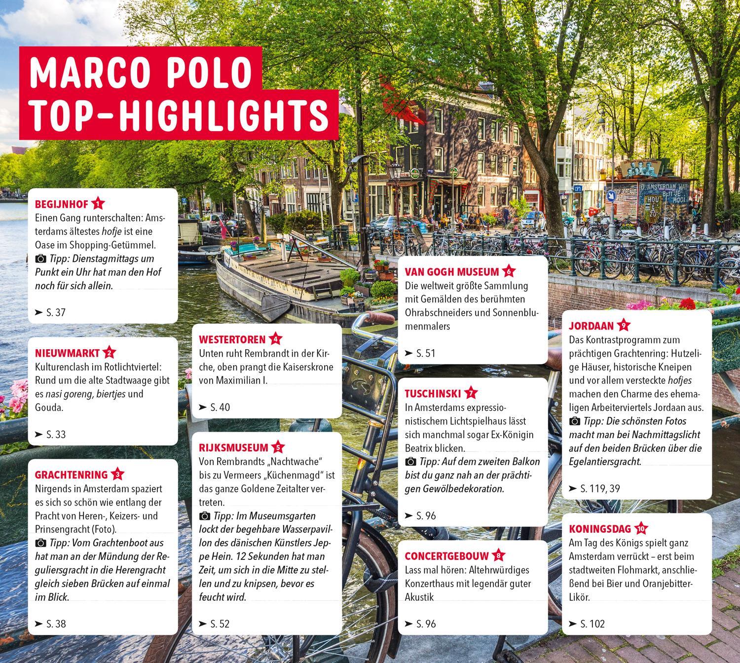 Bild: 9783829719490 | MARCO POLO Reiseführer Amsterdam | Anneke Bokern | Taschenbuch | 2023