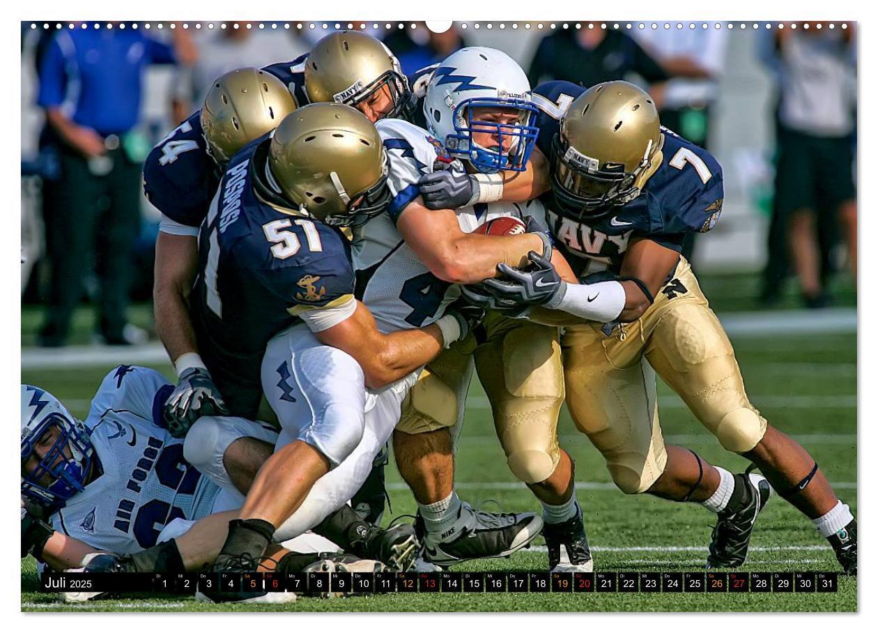 Bild: 9783435596225 | Kraft und Taktik - American Football (Wandkalender 2025 DIN A2...