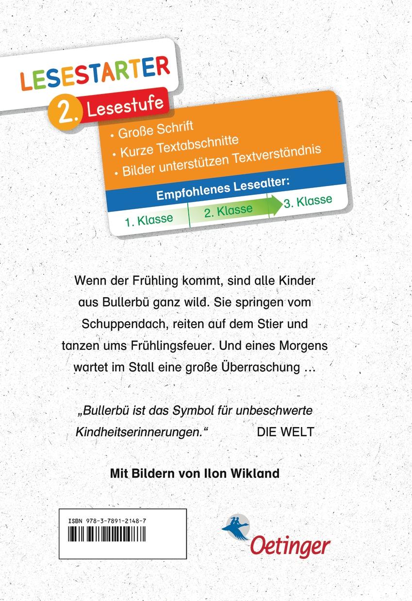 Rückseite: 9783789121487 | Lustiges Bullerbü | Lesestarter. 2. Lesestufe | Astrid Lindgren | Buch