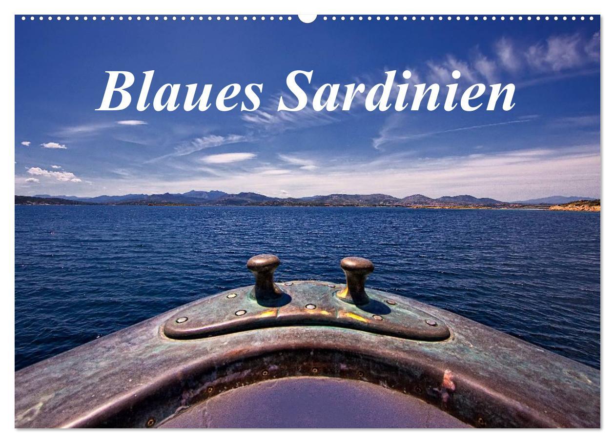 Cover: 9783435730742 | Blaues Sardinien (Wandkalender 2025 DIN A2 quer), CALVENDO...