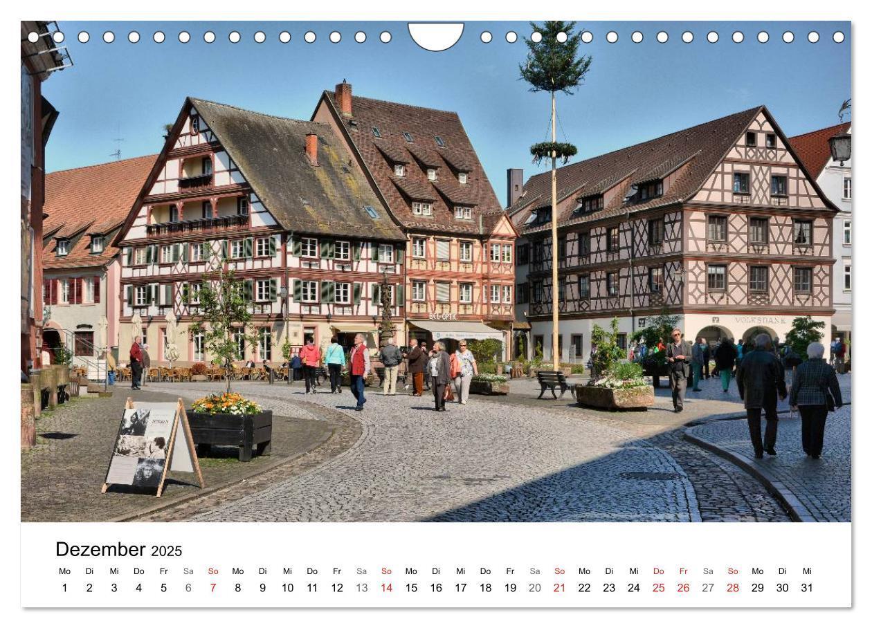 Bild: 9783435596362 | Gengenbach - romantisches Kleinod im Schwarzwald (Wandkalender 2025...