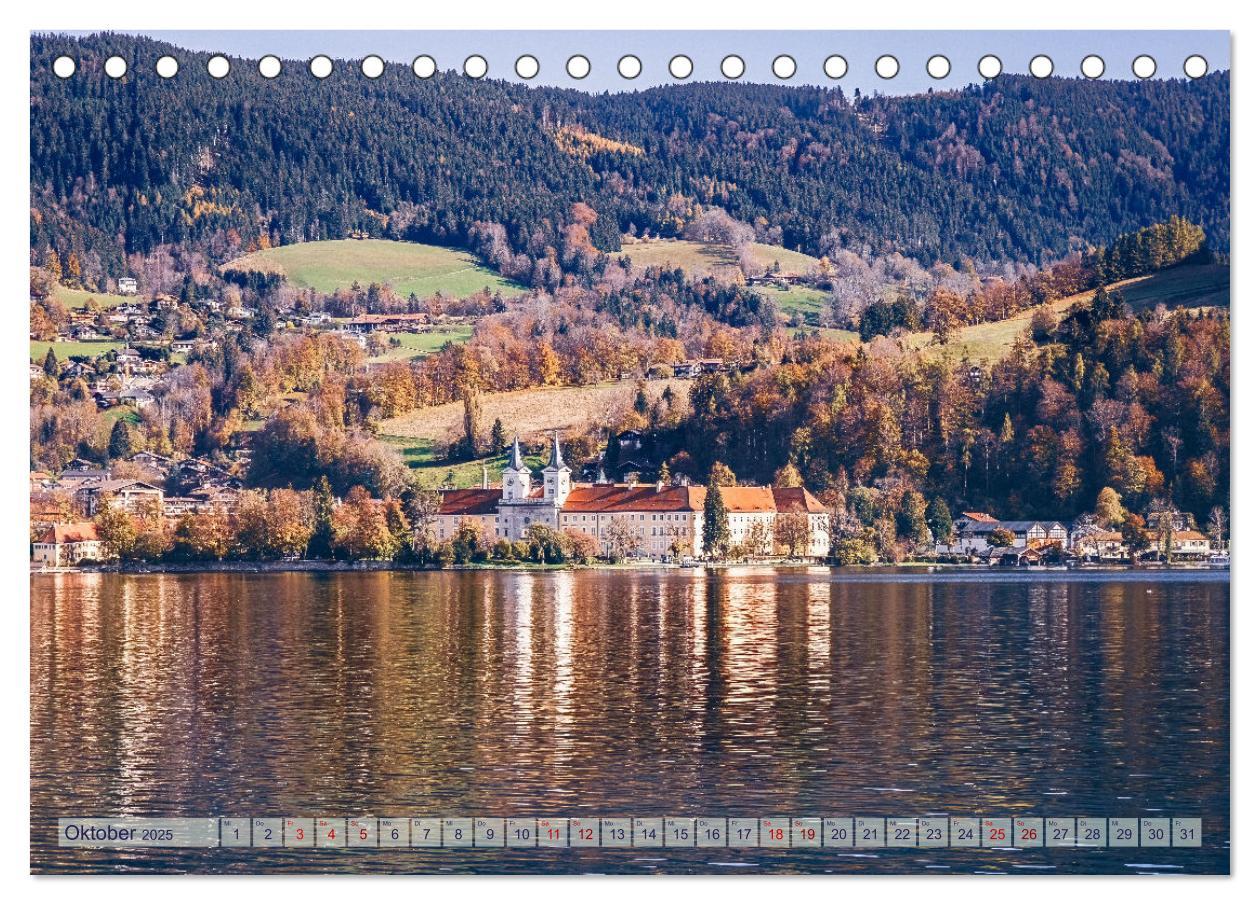 Bild: 9783383860362 | Malerischer Tegernsee (Tischkalender 2025 DIN A5 quer), CALVENDO...