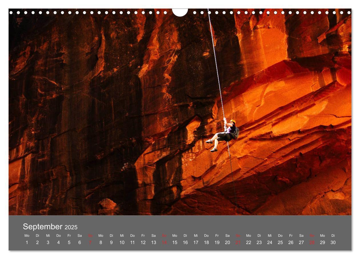 Bild: 9783435294602 | Bergsteigen - Extremsport am Limit (Wandkalender 2025 DIN A3 quer),...