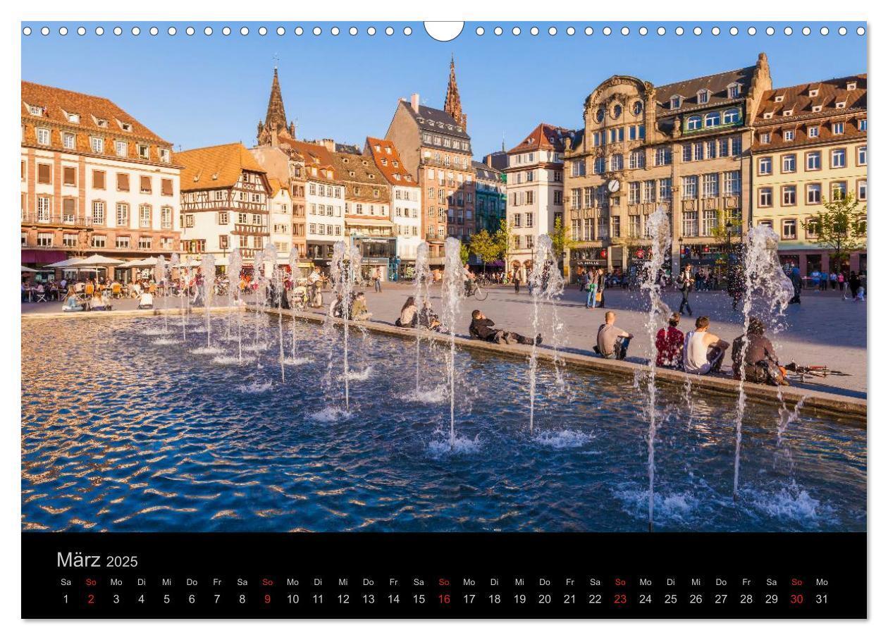 Bild: 9783435597987 | Straßburg Impressionen (Wandkalender 2025 DIN A3 quer), CALVENDO...