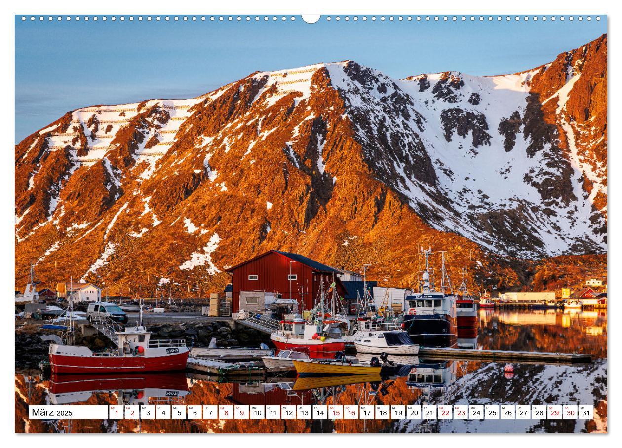 Bild: 9783383973246 | Licht des Nordens - LOFOTEN (Wandkalender 2025 DIN A2 quer),...