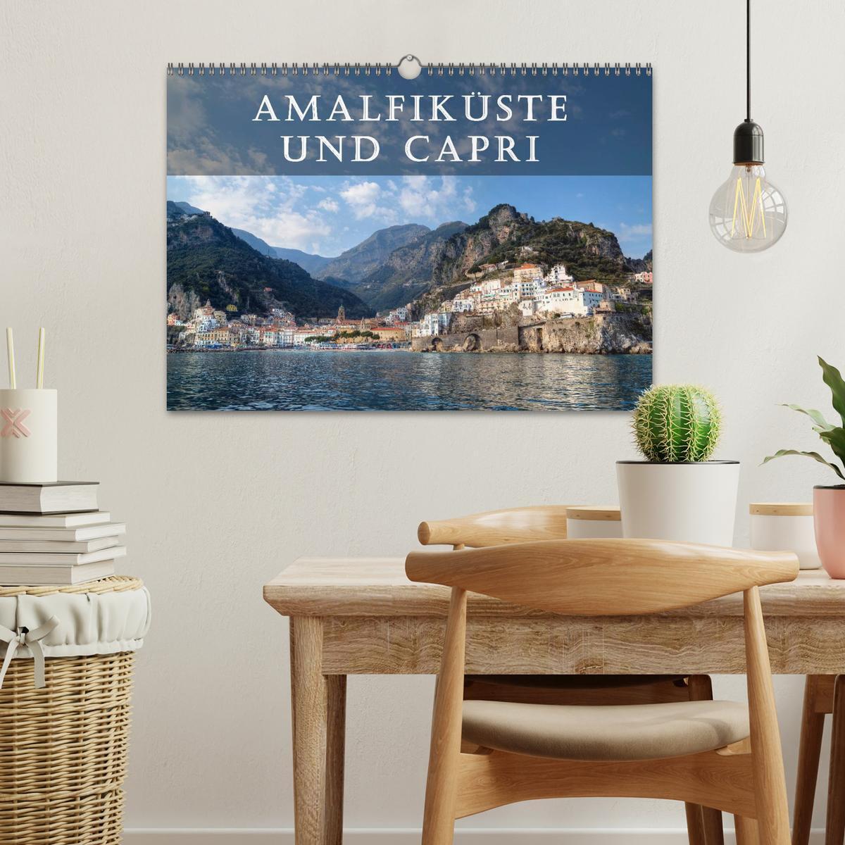 Bild: 9783435596034 | Amalfiküste und Capri (Wandkalender 2025 DIN A3 quer), CALVENDO...