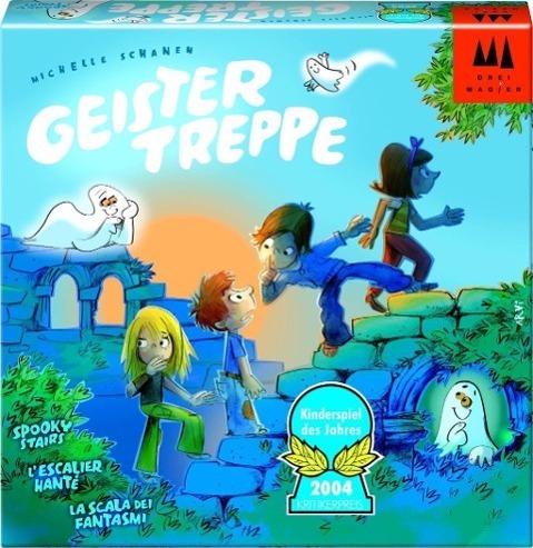 Cover: 4001504408114 | Geistertreppe | Für 2 - 4 Spieler | Michelle Schanen | Spiel | Deutsch