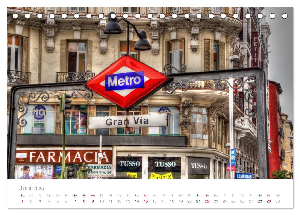 Bild: 9783435640829 | Madrid eine Stadt zum Verlieben (Tischkalender 2025 DIN A5 quer),...