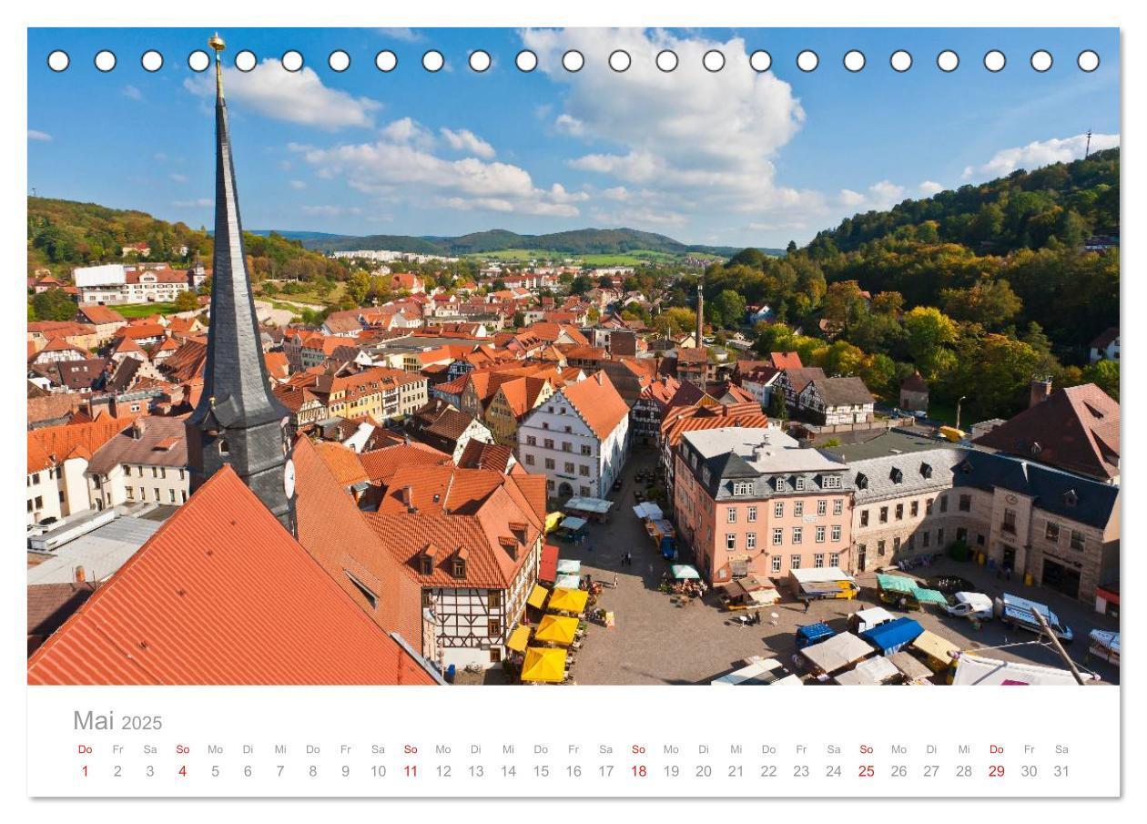 Bild: 9783435799619 | THÜRINGEN 2025 (Tischkalender 2025 DIN A5 quer), CALVENDO...