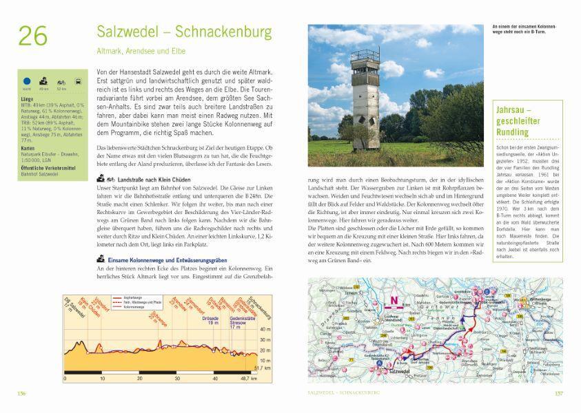 Bild: 9783734325373 | Radtouren am Grünen Band | In 32 Etappen von Tschechien bis zur Ostsee