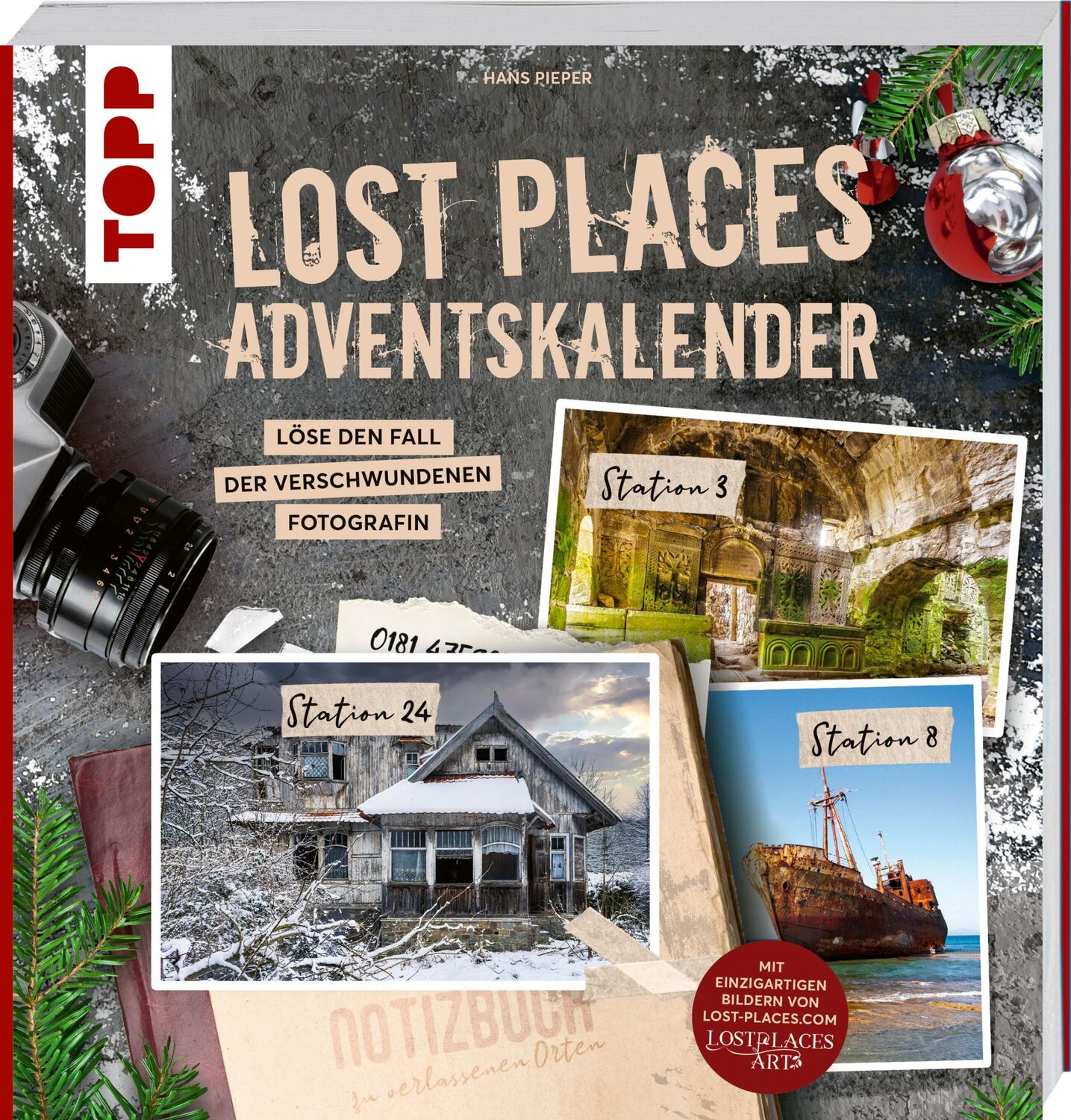 Cover: 9783772431234 | Lost Places Adventskalender | Hans Pieper | Taschenbuch | 196 S.