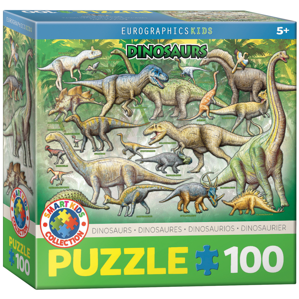 Cover: 628136610988 | Dinosaurier (Puzzle) | Spiel | In Spielebox | 6100-0098 | 2022