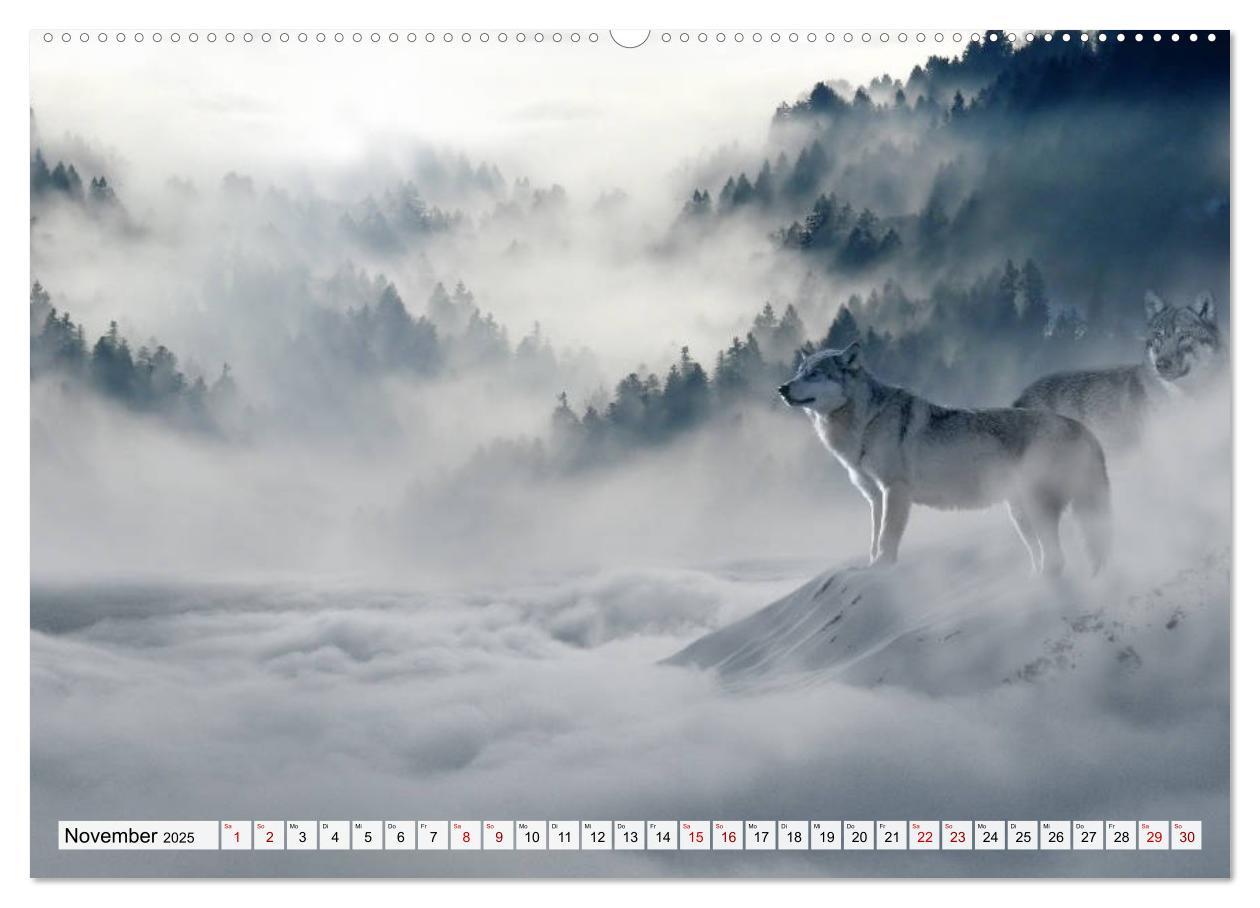 Bild: 9783435443444 | Göttererwachen. Die Natur im mystischen Nebel (Wandkalender 2025...