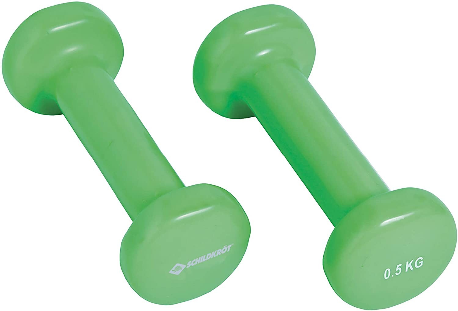 Cover: 4000885602043 | Schildkröt 960204 - Vinyl-Hanteln, 0,5 kg Set, limegreen,...