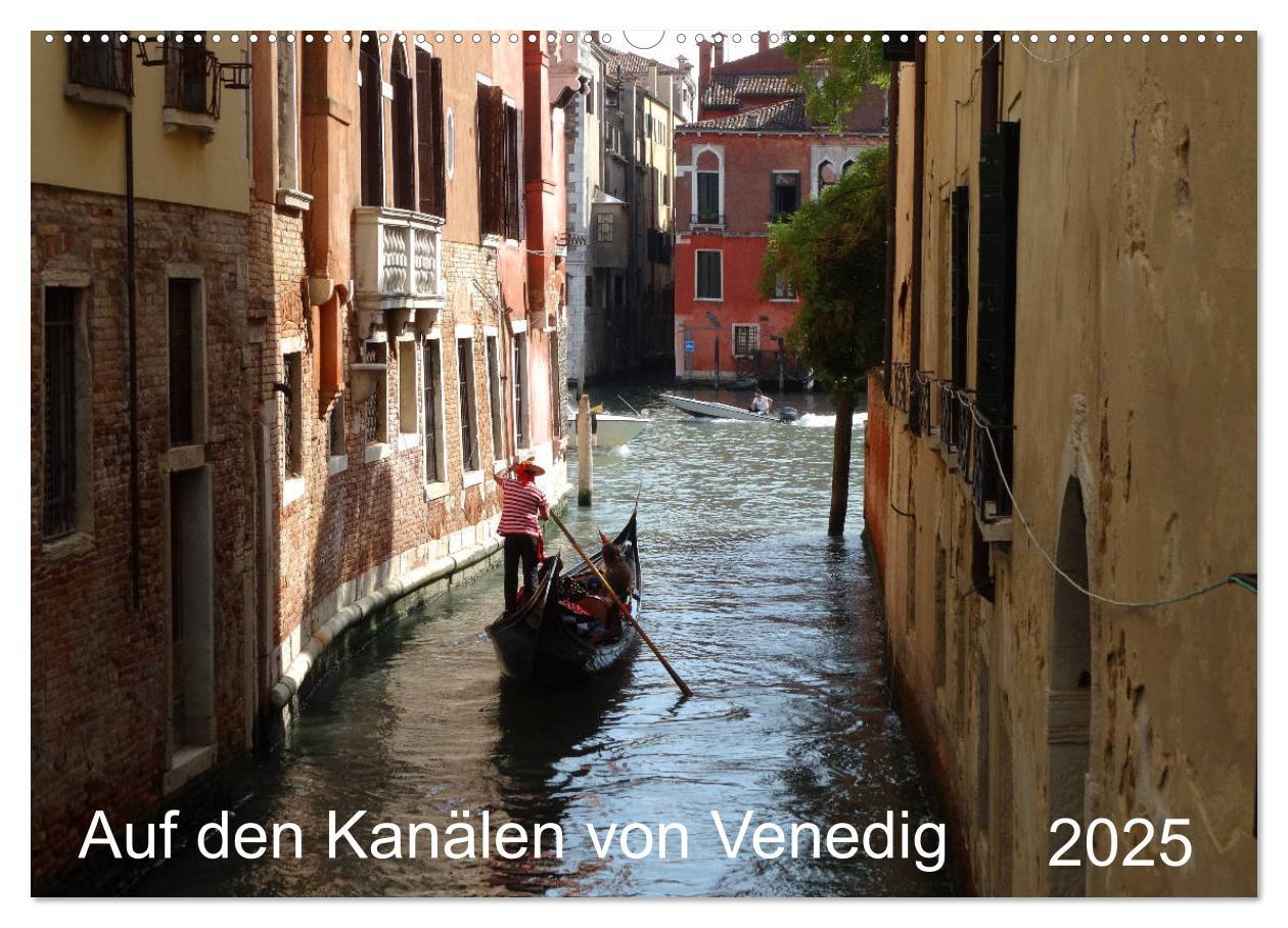 Cover: 9783435290475 | Auf den Kanälen von Venedig (Wandkalender 2025 DIN A2 quer),...