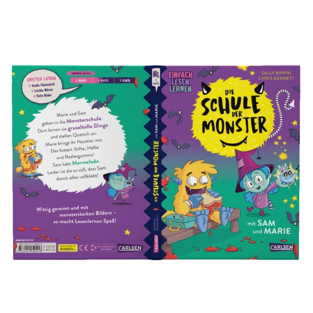 Bild: 9783551690418 | Die Schule der Monster mit Sam und Marie | Sally Rippin | Buch | 64 S.