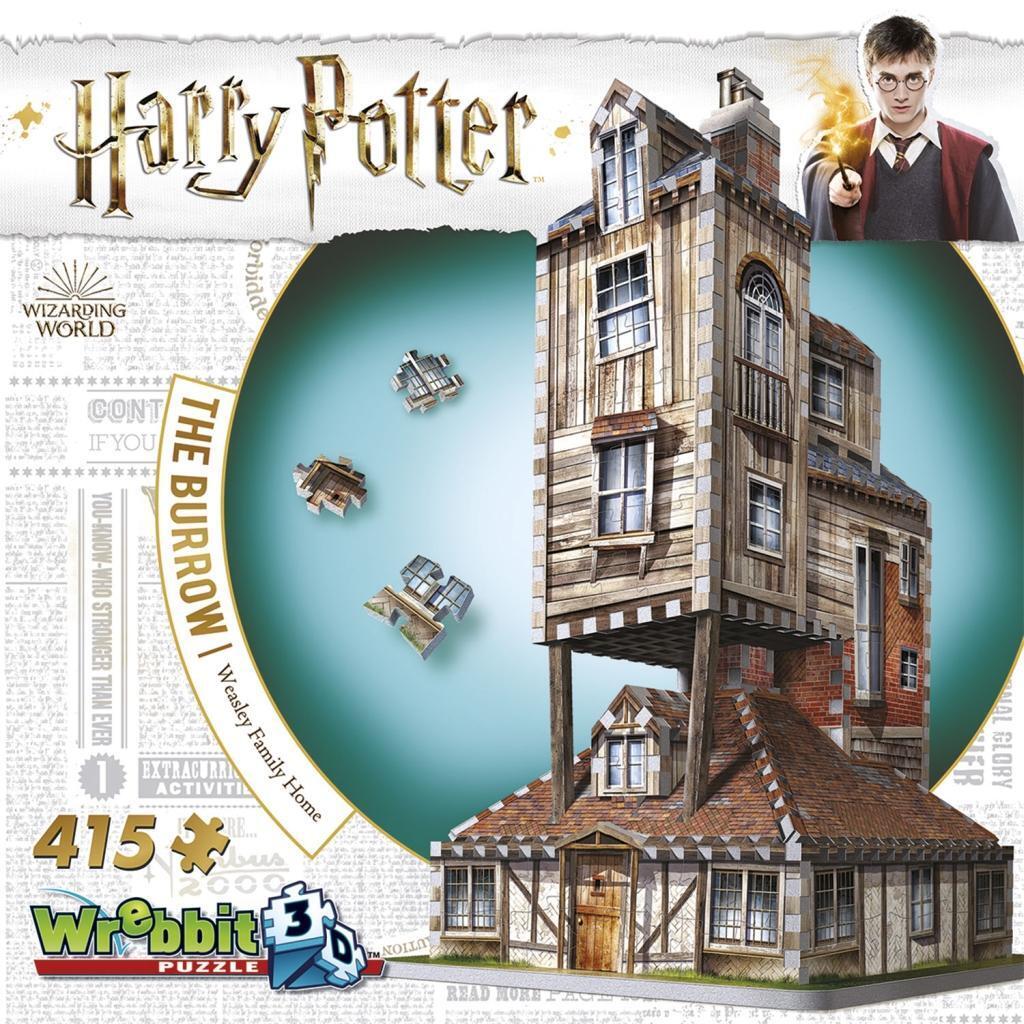 Bild: 665541010118 | Fuchsbau - Harry Potter / The Burrow - Harry Potter. Puzzle 415 Teile