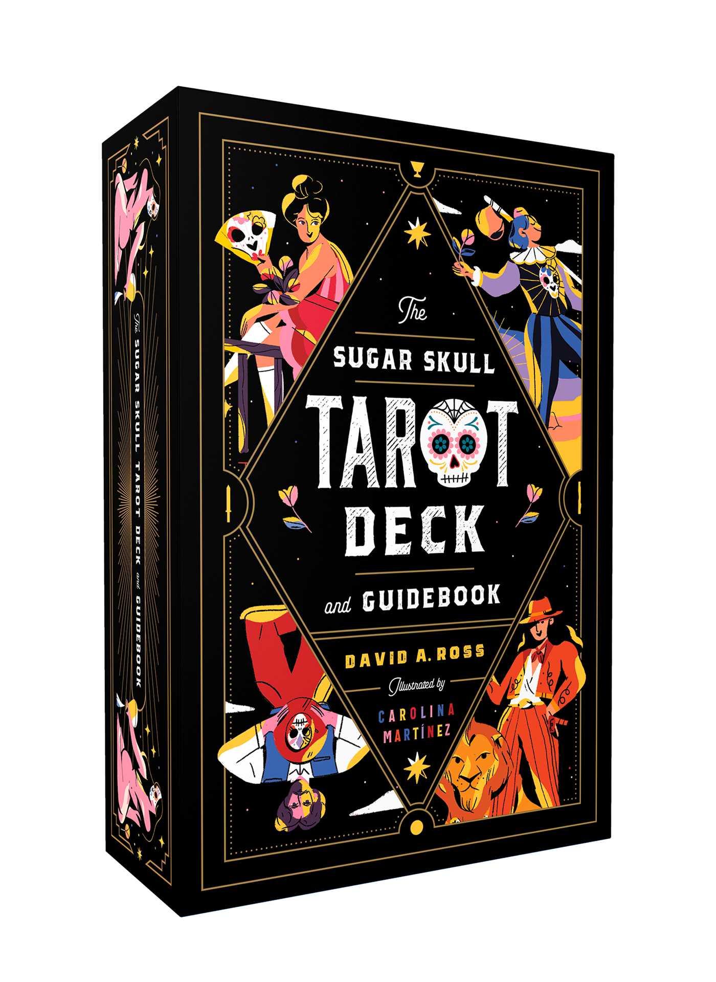 Cover: 9781982176853 | The Sugar Skull Tarot Deck and Guidebook | David A Ross | Taschenbuch