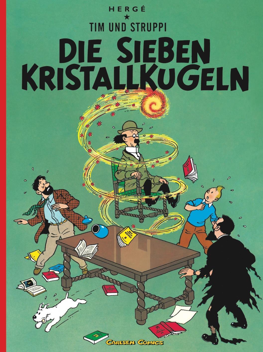 Cover: 9783551732323 | Tim und Struppi 12. Die sieben Kristallkugeln | Herge | Taschenbuch