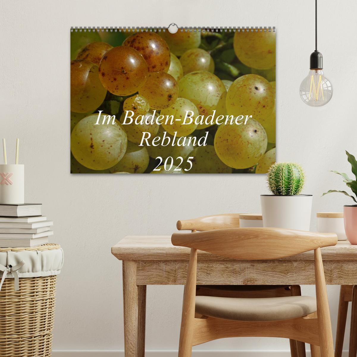 Bild: 9783435665082 | Im Baden-Badener Rebland 2025 (Wandkalender 2025 DIN A3 quer),...